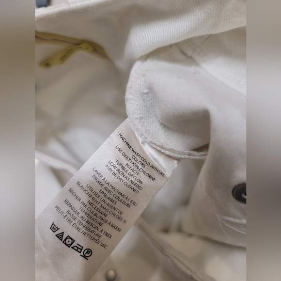 Maeve The Collette Pant in White Size 27 - Picture 10 of 11